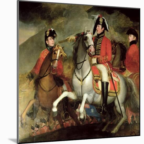 The Battle of the Pyrenees, 1812-15-John Singleton Copley-Mounted Giclee Print
