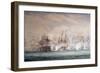 The Battle of the Saintes-John Christian Schetky-Framed Giclee Print