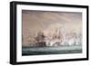 The Battle of the Saintes-John Christian Schetky-Framed Giclee Print