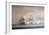 The Battle of the Saintes-John Christian Schetky-Framed Giclee Print