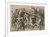 The Battle of the Sea Gods, Ca 1475-Andrea Mantegna-Framed Giclee Print