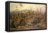 The Battle of the Somme-Richard Caton Woodville II-Framed Stretched Canvas