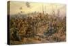 The Battle of the Somme-Richard Caton Woodville II-Stretched Canvas