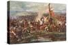 The Battle of the Standard-Sir John Gilbert-Stretched Canvas