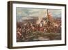 The Battle of the Standard-Sir John Gilbert-Framed Giclee Print