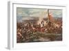 The Battle of the Standard-Sir John Gilbert-Framed Giclee Print