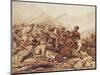 The Battle of the Valerik River on July 11, 1840, 1840-Mikhail Yuryevich Lermontov-Mounted Giclee Print
