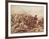 The Battle of the Valerik River on July 11, 1840, 1840-Mikhail Yuryevich Lermontov-Framed Giclee Print