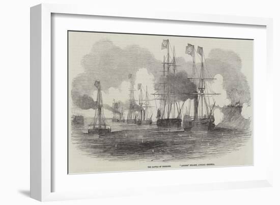 The Battle of Tonelero-null-Framed Giclee Print