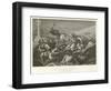 The Battle of Tours, Ad 732-Alphonse Marie de Neuville-Framed Giclee Print