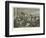 The Battle of Tours, Ad 732-Alphonse Marie de Neuville-Framed Giclee Print