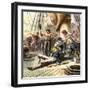 The Battle of Trafalgar, 1805-null-Framed Giclee Print