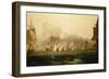 The Battle of Trafalgar, 21 October 1805, Early 19Th Century (Oil on Canvas)-Samuel Drummond-Framed Giclee Print