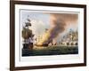 The Battle of Trafalgar, 21st October 1805 (1816)-Thomas Sutherland-Framed Giclee Print