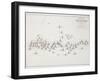 The Battle of Trafalgar, 21st October 1805, Positions in the Battle, circa 1830s-Alexander Keith Johnston-Framed Giclee Print