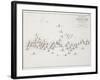 The Battle of Trafalgar, 21st October 1805, Positions in the Battle, circa 1830s-Alexander Keith Johnston-Framed Giclee Print