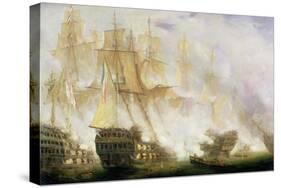 The Battle of Trafalgar, c.1841-John Christian Schetky-Stretched Canvas