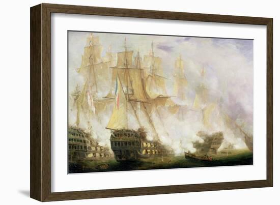 The Battle of Trafalgar, c.1841-John Christian Schetky-Framed Giclee Print