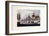 The Battle of Trafalgar, October 21st 1805, 1816-Thomas Whitcombe-Framed Giclee Print