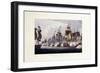 The Battle of Trafalgar, October 21st 1805, 1816-Thomas Whitcombe-Framed Giclee Print