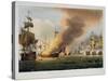 The Battle of Trafalgar, October 21st 1805, for J. Jenkins's "Naval Achievements"-Thomas Whitcombe-Stretched Canvas
