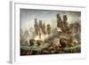 The Battle of Trafalgar-null-Framed Giclee Print