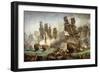 The Battle of Trafalgar-null-Framed Giclee Print