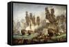 The Battle of Trafalgar-null-Framed Stretched Canvas