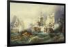 The Battle of Trafalgar-Philip James De Loutherbourg-Framed Giclee Print