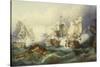 The Battle of Trafalgar-Philip James De Loutherbourg-Stretched Canvas