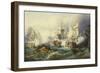 The Battle of Trafalgar-Philip James De Loutherbourg-Framed Giclee Print