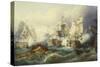 The Battle of Trafalgar-Philip James De Loutherbourg-Stretched Canvas