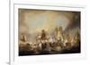 The Battle of Trafalgar-(after) William Clarkson Stanfield-Framed Giclee Print