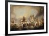 The Battle of Trafalgar-(after) William Clarkson Stanfield-Framed Giclee Print