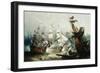 The Battle of Trafalgar-John Callow-Framed Giclee Print