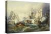 The Battle of Trafalgar-Philipp Foltz-Stretched Canvas