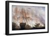 The Battle of Trafalgar-John Christian Schetky-Framed Giclee Print