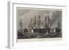 The Battle of Trafalgar-C. Stanfield-Framed Giclee Print