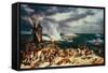 The Battle of Valmy, 20 September, 1792-Horace Vernet-Framed Stretched Canvas