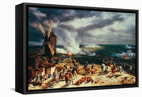 The Battle of Valmy, 20 September, 1792-Horace Vernet-Framed Stretched Canvas