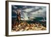 The Battle of Valmy, 20 September, 1792-Horace Vernet-Framed Giclee Print