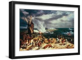 The Battle of Valmy, 20 September, 1792-Horace Vernet-Framed Giclee Print