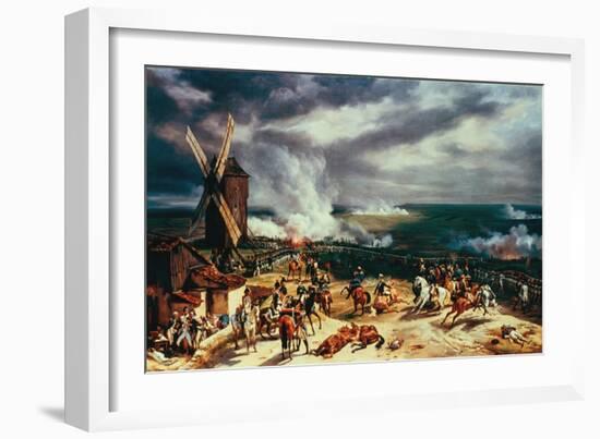 The Battle of Valmy, 20 September, 1792-Horace Vernet-Framed Giclee Print