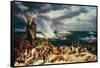 The Battle of Valmy, 20 September, 1792-Horace Vernet-Framed Stretched Canvas
