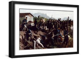 The Battle of Varese, Circa 1862-Federico Rossano-Framed Giclee Print