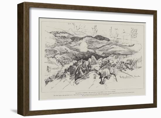 The Battle of Velestino, the Last Stand of the Greeks in the Fight of Iverley-null-Framed Giclee Print