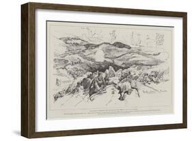 The Battle of Velestino, the Last Stand of the Greeks in the Fight of Iverley-null-Framed Giclee Print