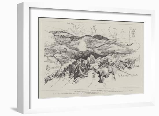 The Battle of Velestino, the Last Stand of the Greeks in the Fight of Iverley-null-Framed Giclee Print