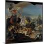 The Battle of Vercellae, 1725-29-Giovanni Battista Tiepolo-Mounted Giclee Print