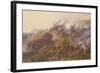 The Battle of Vicenza: the Storming of Monte Berico, June 1848-Franz Gerusch-Framed Giclee Print